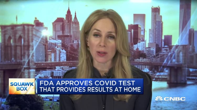 FDA approves Covid test that provides results at home