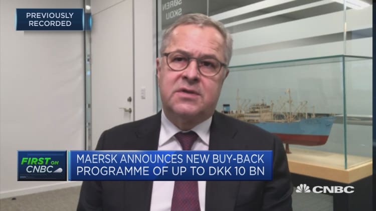 Maersk raises full-year guidance amid 'strong balance sheet,' CEO says