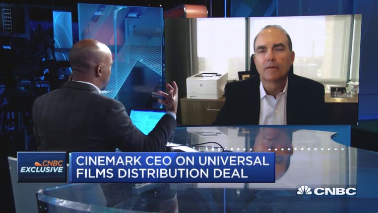 Cinemark CEO Mark Zoradi on Universal films distribution deal