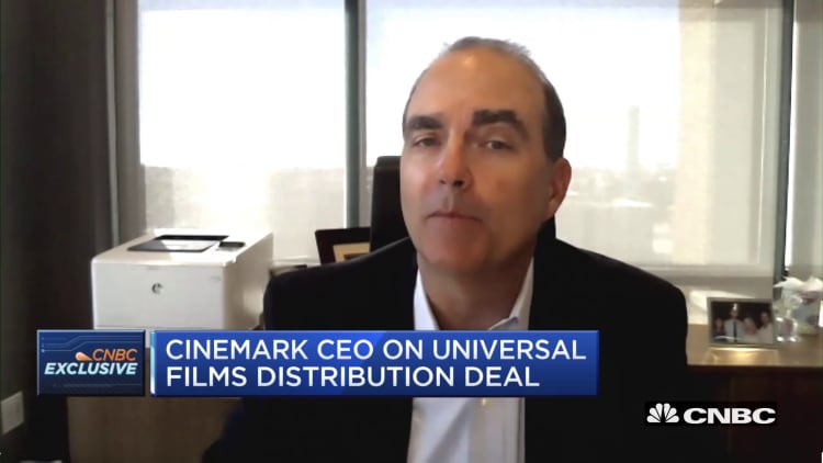 Watch CNBC's full interview with Cinemark CEO Mark Zoradi