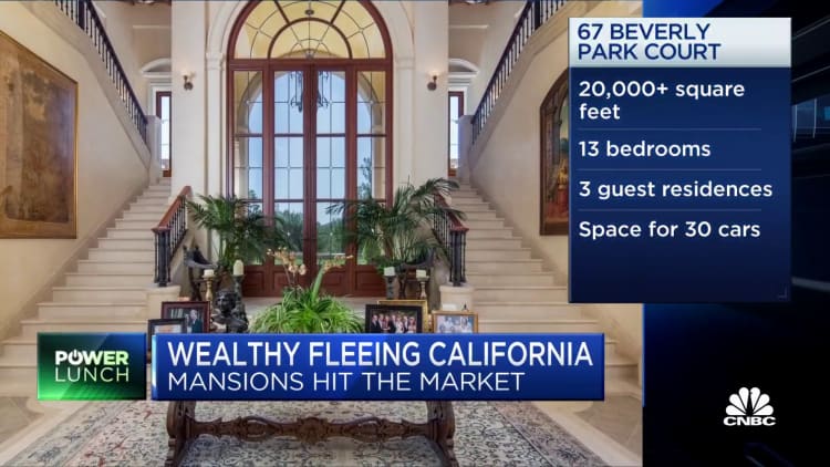What the wealthy leaving California could mean for the real estate market