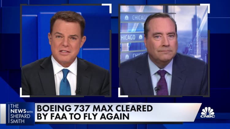Boeing 737 Max is cleared by the FAA to fly again
