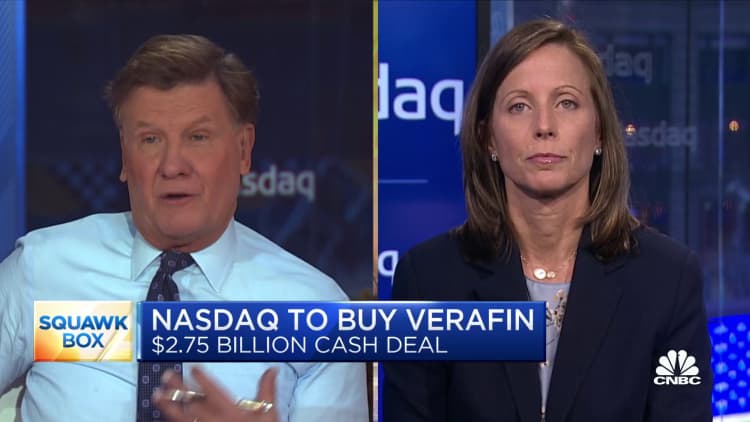 Nasdaq CEO Adena Friedman on buying financial fraud detection firm Verafin