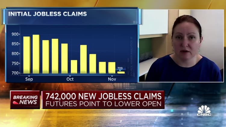 Pay attention to the trend of unemployment claims, economist says