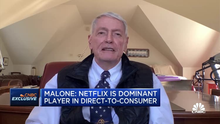 Liberty Media's John Malone: Netflix remains the dominant player in direct-to-consumer