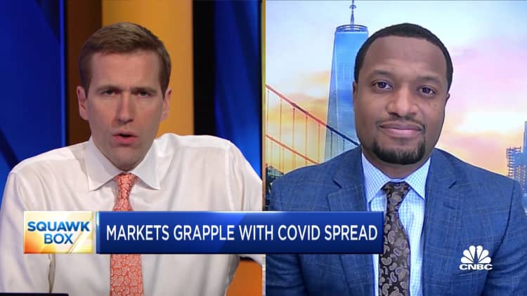 Strategist gives his top two stock picks as markets grapple with Covid spread