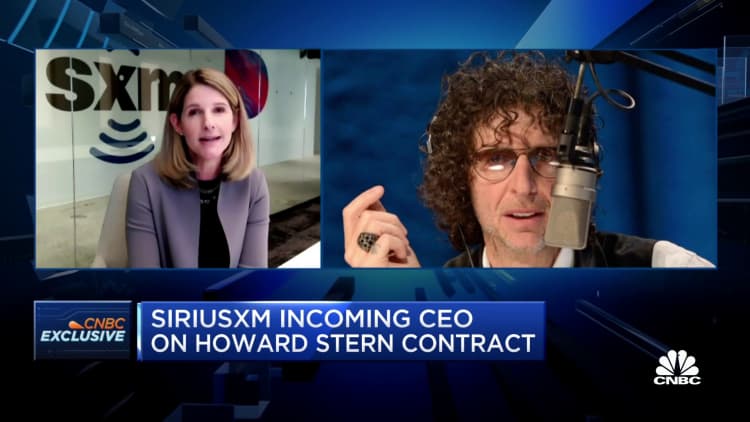 SiriusXM incoming CEO Jennifer Witz on Howard Stern contract