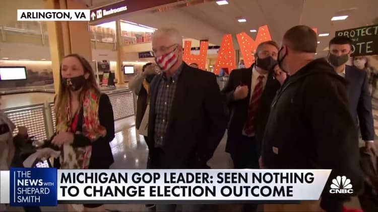 Michigan lawmakers deny meeting with Trump will change election outcome
