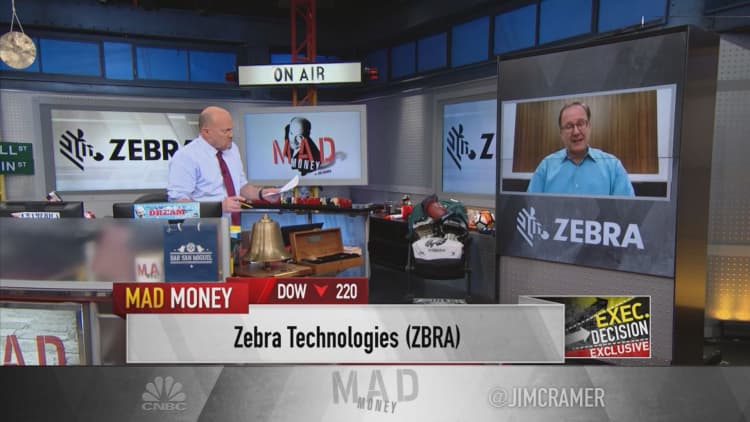 Zebra Technologies CEO on vaccine distributions, supplying mobile testing