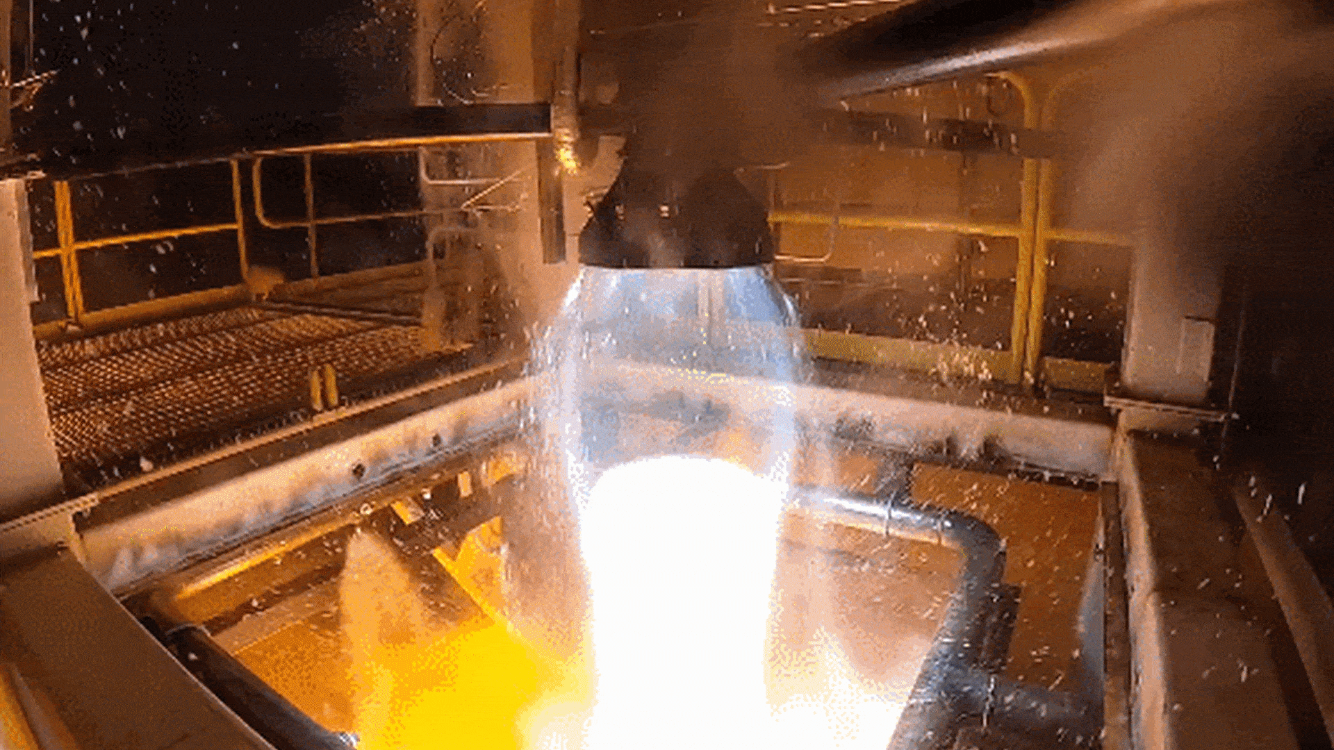 Tests of the Aeon 1 rocket engine