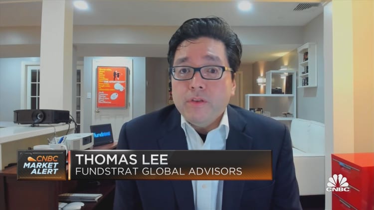 Fundstrat's Tom Lee: "I think we're going to finish the year strong"