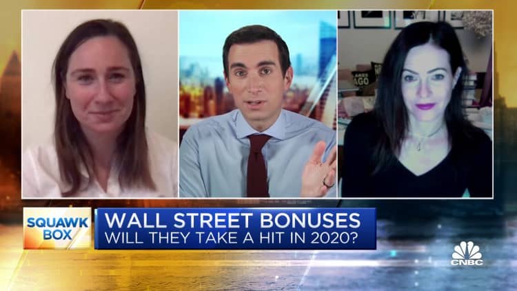 Will Wall Street bonuses take a hit in 2020?