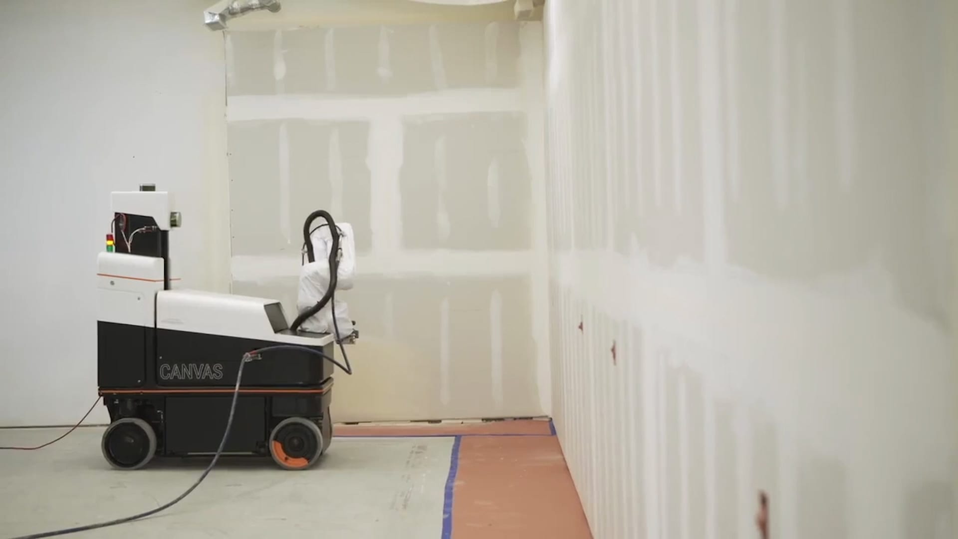 The Canvas robotic drywall system.