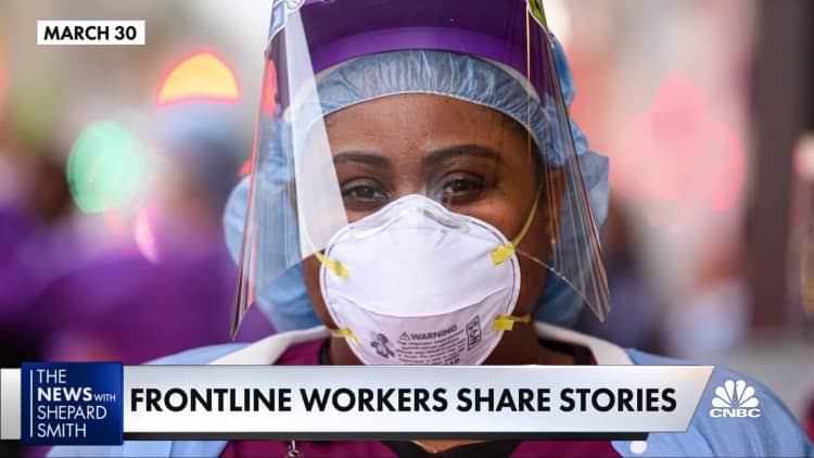 Frontline medical workers share stories of the pandemic