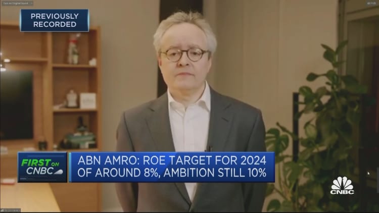ABN AMRO CFO expects 'gradual recovery' through 2024