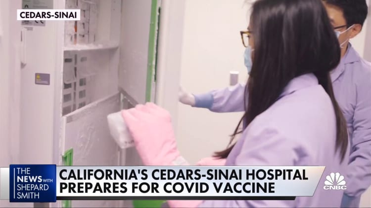 Cedars-Sinai hospital prepares to receive Covid vaccine