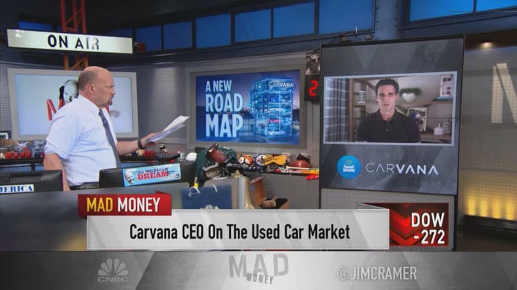 Carvana CEO says company has more than tripled profits per car unit sales
