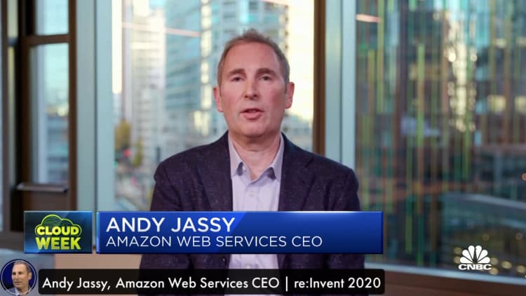 Amazon's cloud chief Andy Jassy on potential deal between Slack and Salesforce