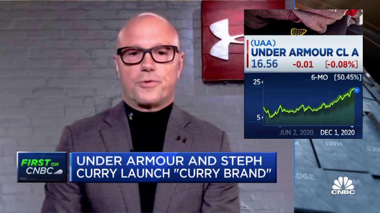 Under Armour CEO on launching Steph Curry's 'Curry Brand'