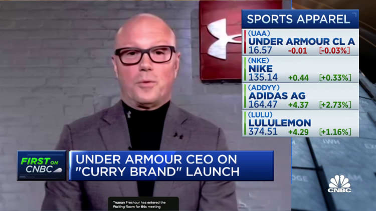 Watch CNBC's full interview with Under Armour CEO on its launch of 'Curry Brand'