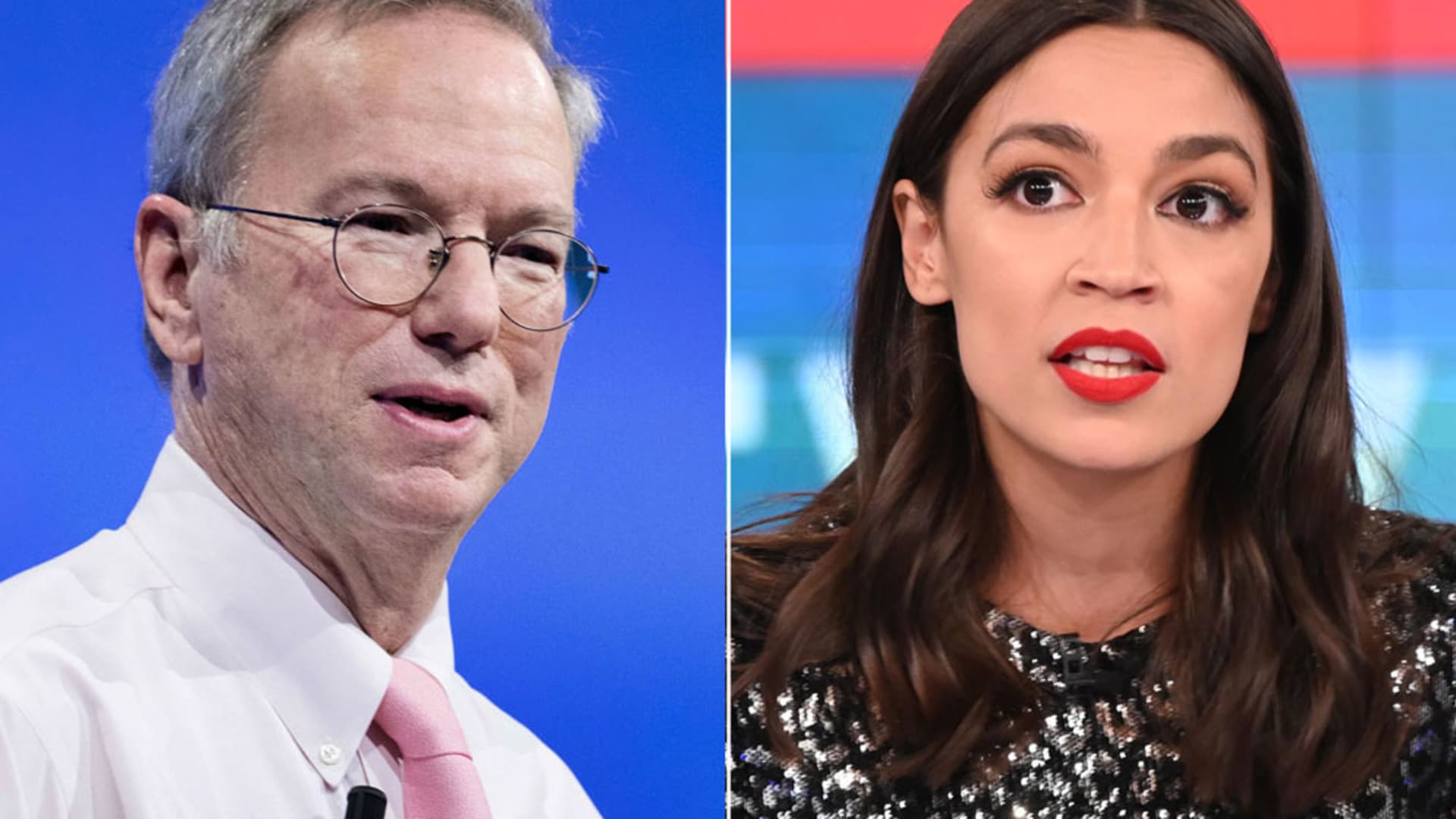 Google billionaire Eric Schmidt on AOC's claim billionaires are a policy failure: She doesn't see the situation clearly