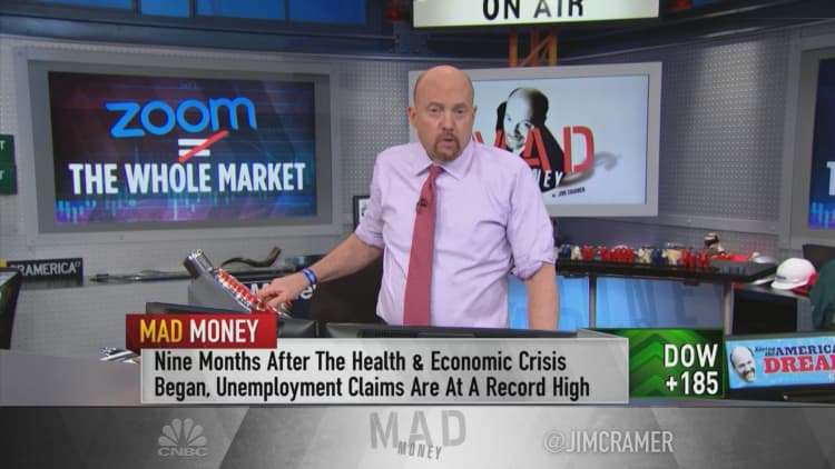 Jim Cramer: The stay-at-home investing trend is not over