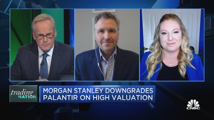 Trading Nation: Palantir plummets after Morgan Stanley downgrade