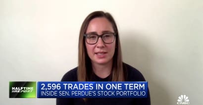 The NYT's Kate Kelly on Sen. Perdue's nearly 2,600 stock trades in one term