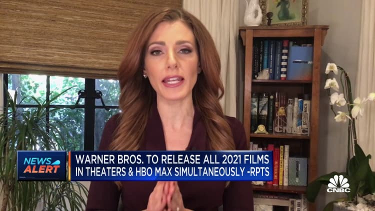Warner Brothers will release all of its 2021 films in theaters and HBO Max concurrently