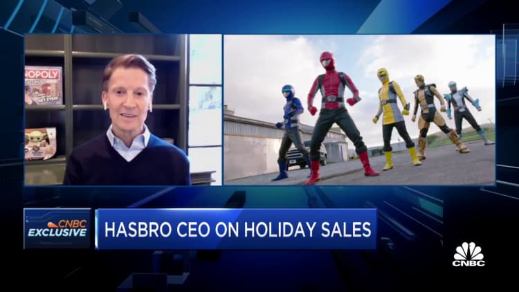 Hasbro CEO Brian Goldner on the company's holiday sales