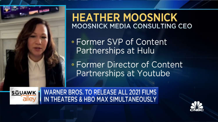 Warner Bros. move to release 2021 films on HBO Max creates a 'paradigm shift', says Heather Moosnick