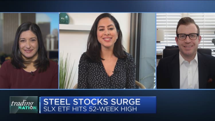 Steel ETF surges to 52-week high. What two traders see ahead