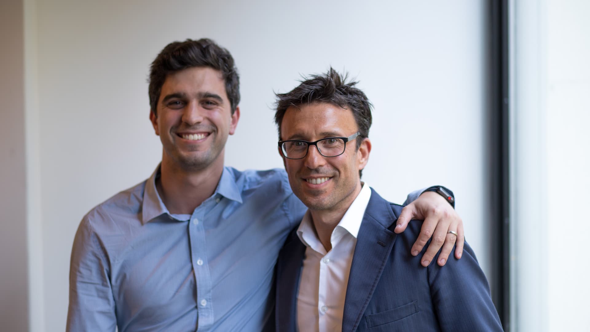 Afterpay co-founders and co-CEOs Nick Molnar and Anthony Eisen.