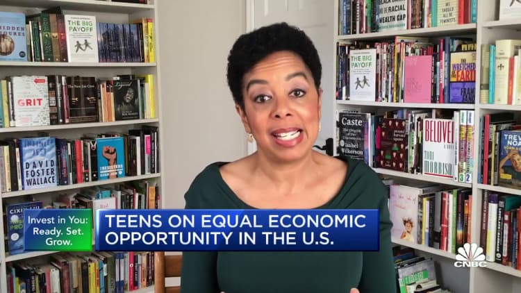Most teens say there's a lack of equal economic opportunity in the U.S.