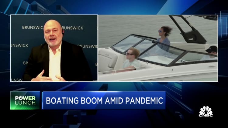 Brunswick CEO David Foulkes on the boating boom amid Covid pandemic