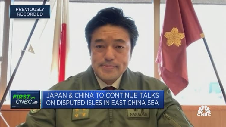Japan is concerned by China's expanding naval power in the Pacific, says defense minister