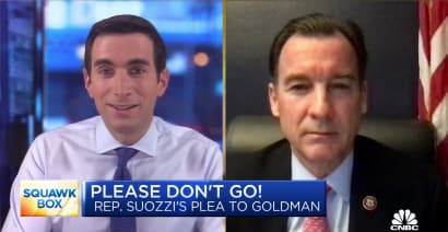 N.Y. Rep. Tom Suozzi asks Goldman Sachs not to leave the Financial District