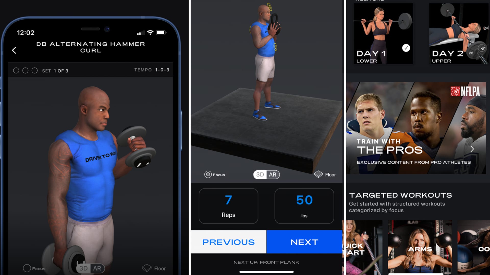Former NFL linebacker DeMarcus Ware announcing the launch of Driven To Win (D2W), a new fitness app available for download on the App Store.