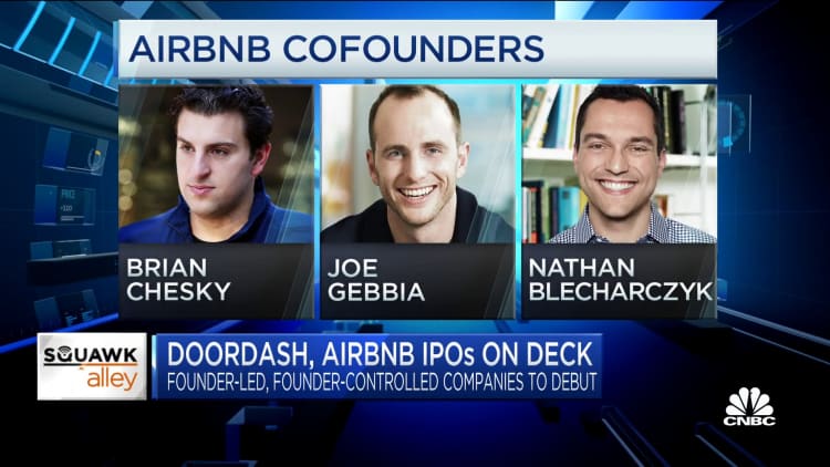 DoorDash and Airbnb will go public with founders still at the helm