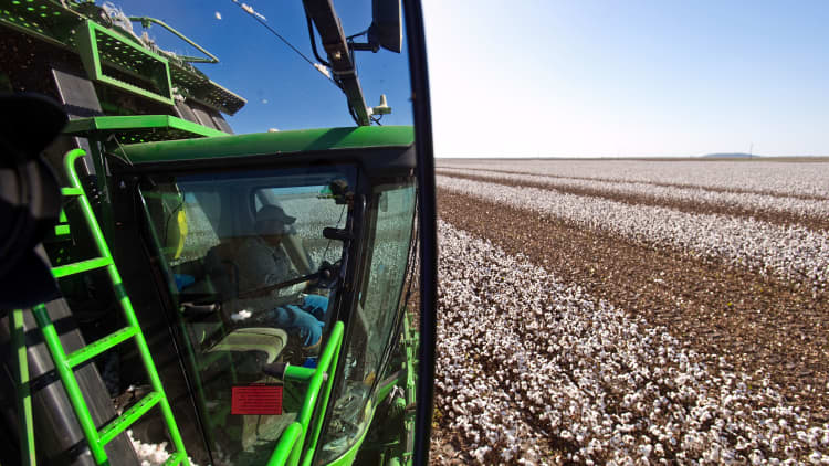 U.S. cotton farmers projected to harvest fewest acres since Reconstruction  due to drought - Talk Business & Politics