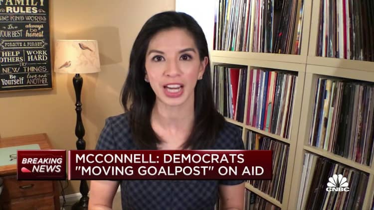 Sen. McConnell: Democrats 'moving goalpost' on new aid