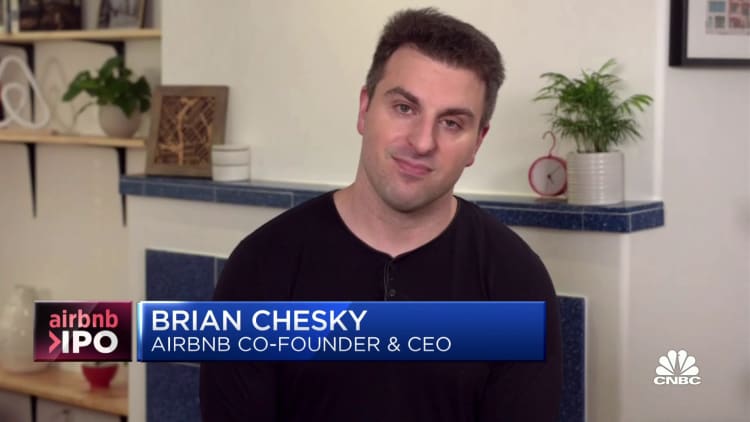 Airbnb CEO Brian Chesky on its traditional IPO and the path to profitability