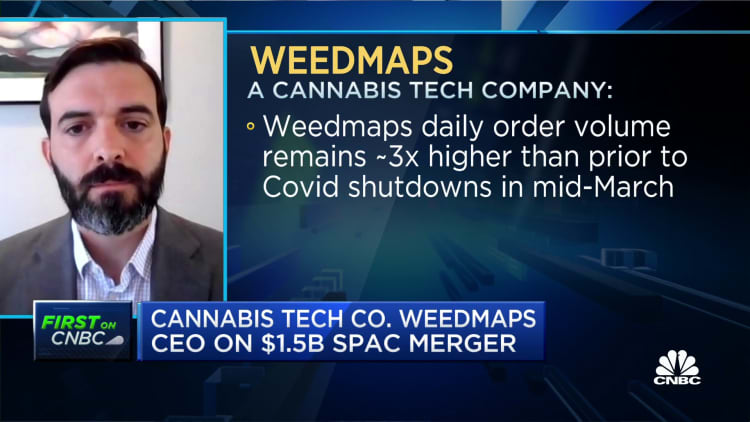 WeedMaps CEO on going public in a $1.5 billion SPAC merger