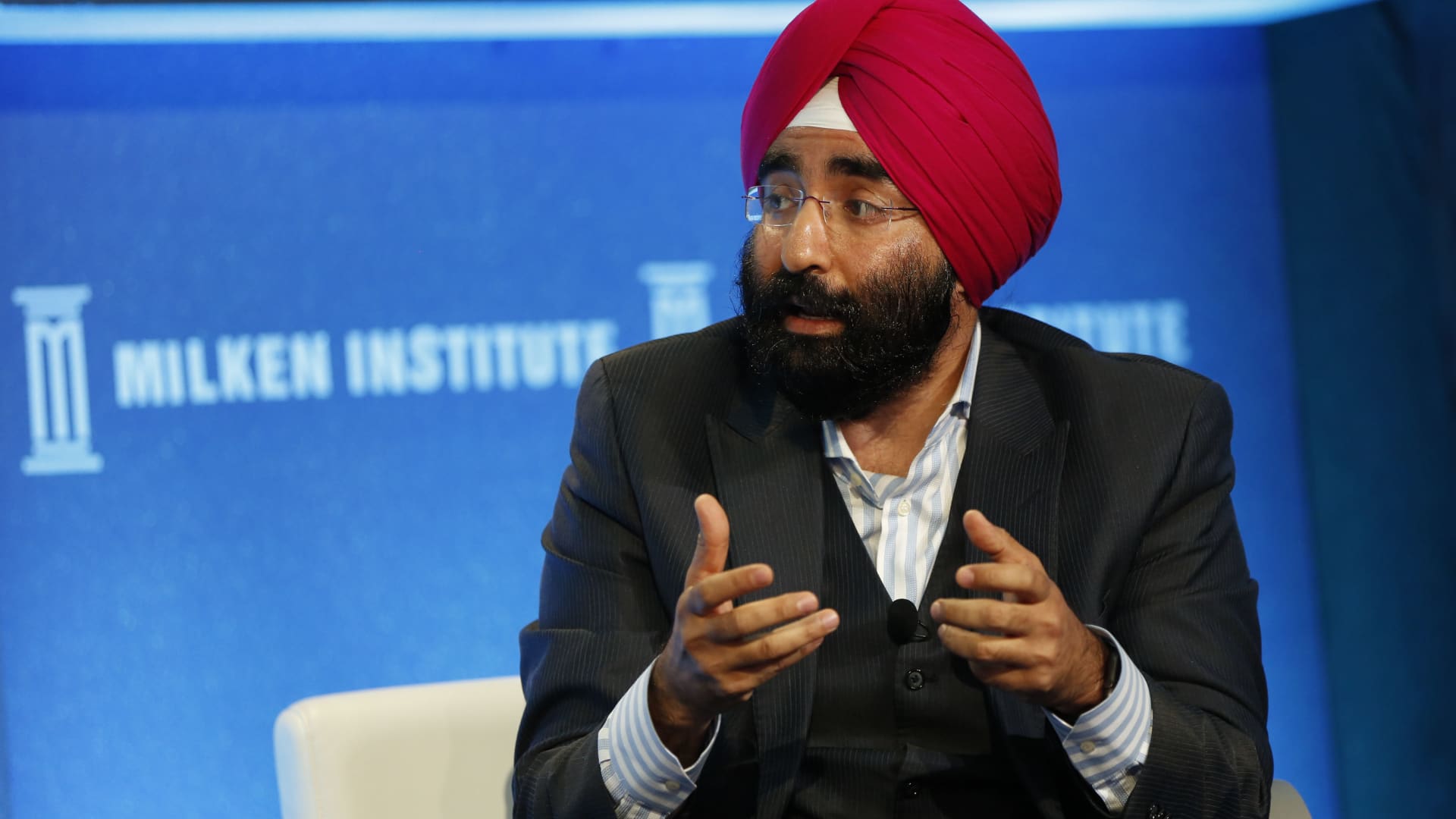 Jagdeep Singh Bachher, chief investment officer at the University of California. The university divested from fossil-fuel holdings and invested $1 billion in clean-energy projects.
