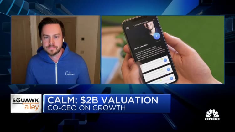 Meditation app 'Calm' CEO on reaching $2 billion valuation