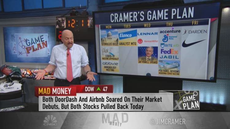 Cramer's game plan for the trading week of Dec. 14