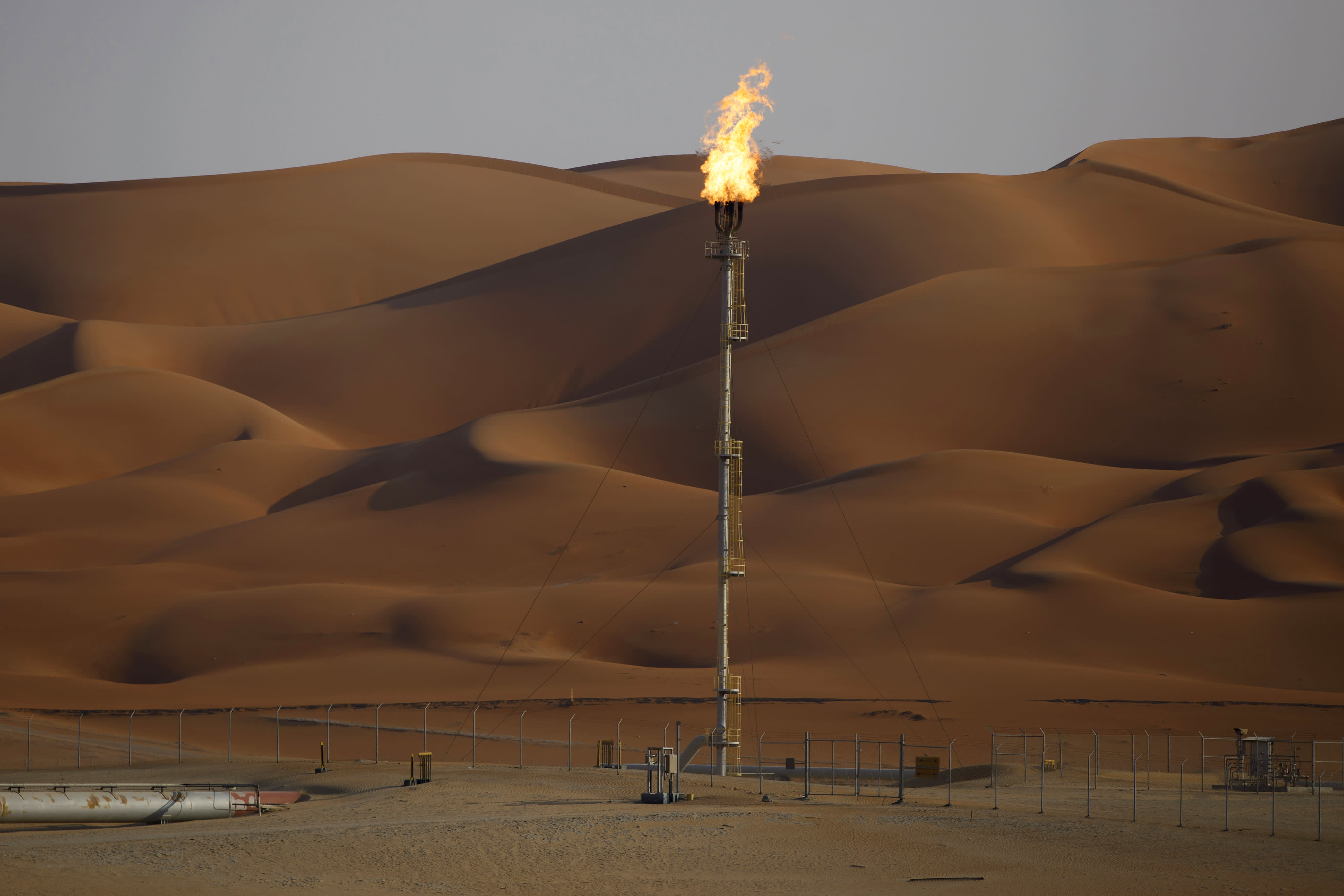 Oil is rising due to fears of rising tensions in the Middle East