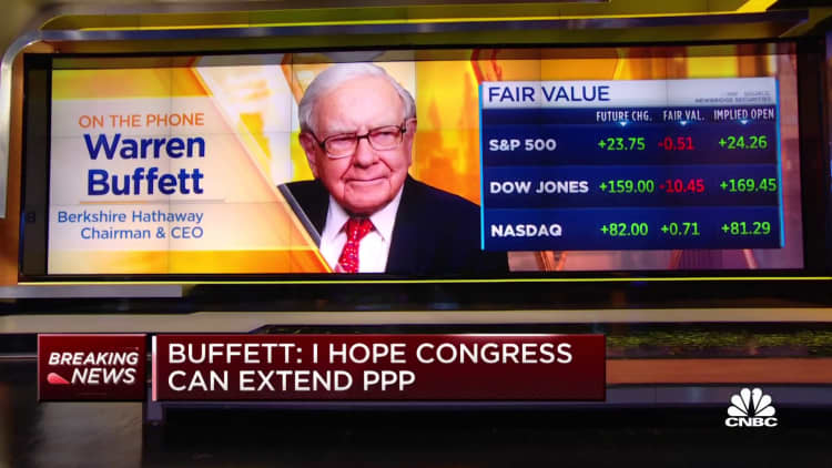 Warren Buffett on shutting down the economy amid Covid: 'It's an economic war'