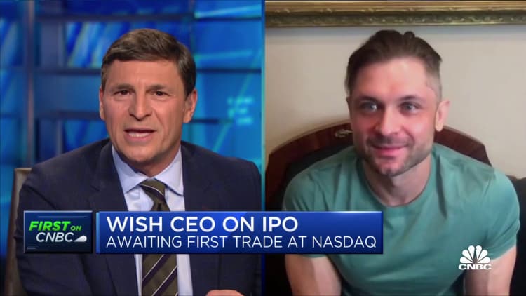 Watch CNBC's full interview with Wish CEO Peter Szulczewski