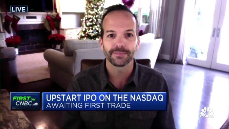 Watch CNBC's full interview with Upstart CEO David Girouard